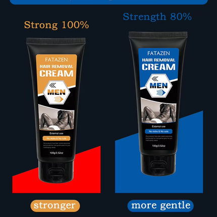 Natural Hair Care Gentle Hair Removal Products For Men Quick Effective Hair Removal Cream