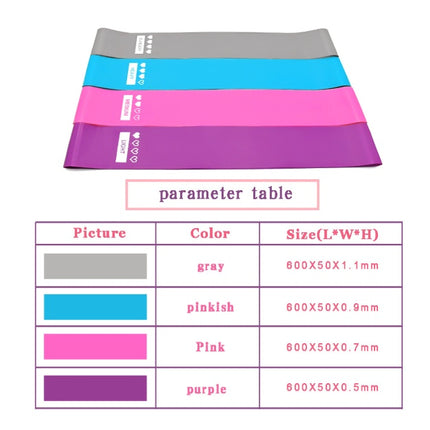 Resistance Bands Sealing Elastic Booty Sport Bodybuilding Rubber Band For Fitness Gym Leagues Equipment Sports Mini Yoga