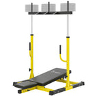 Vertical Leg Press Machine with Adjustable Leg, Back, and Head Positions, 1