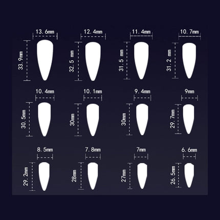 24 PCS Devil's Claws Press On Nails,3D Curve Line Acrylic False Nails, Long Stiletto Glossy Purple Glitter, Gel Glue On Nails Manicure Sparkly Stick Ons