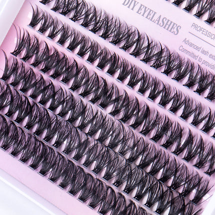 12 Rows Of 30D Plus 40D Clusters Of 240 Segmented Lashes Set