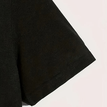 Print T-Shirt, Men's T-Shirt, Summer, Spring, Fall Casual Short Sleeve T-Shirt, Top As A Gift