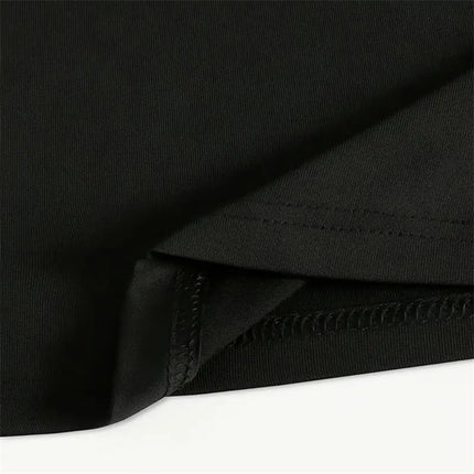 Women's Solid Color Crop Tee, Crew Neck Short Sleeve Slim Fit Basic Top