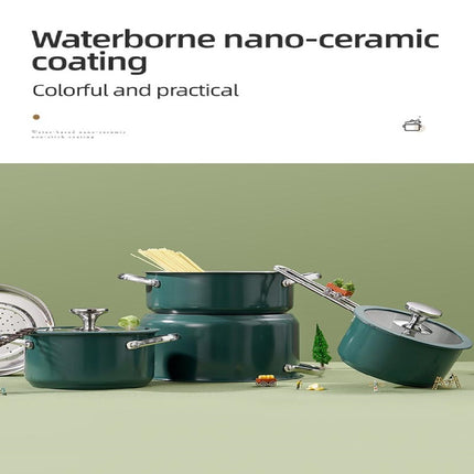 Stainless Steel Pot 4-piece Set