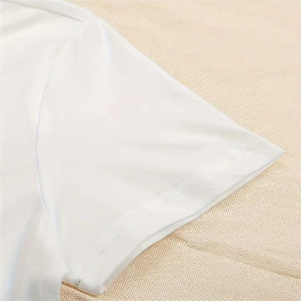 Women's Solid Color Crop Tee, Crew Neck Short Sleeve Slim Fit Basic Top