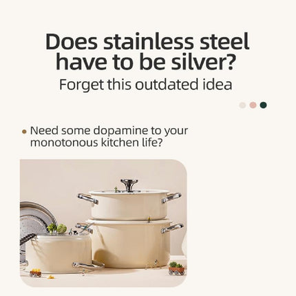 Stainless Steel Pot 4-piece Set