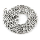 1pc Stainless Steel Twist Chain Necklace,Daily Wear Essential,Ideal Gift For Jewelry Enthusiasts And Crafters