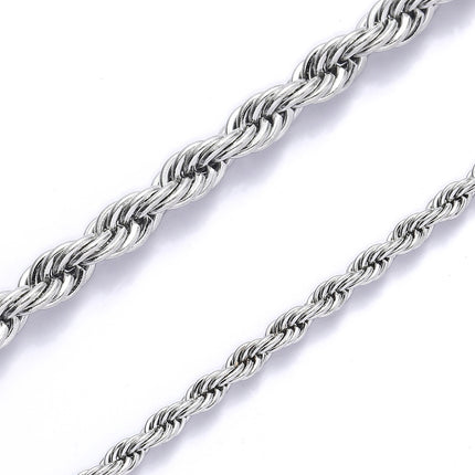 1pc Stainless Steel Twist Chain Necklace,Daily Wear Essential,Ideal Gift For Jewelry Enthusiasts And Crafters