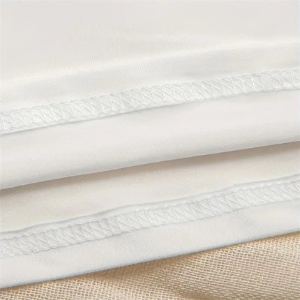 Women's Solid Color Crop Tee, Crew Neck Short Sleeve Slim Fit Basic Top