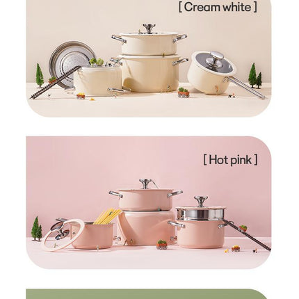 Stainless Steel Pot 4-piece Set